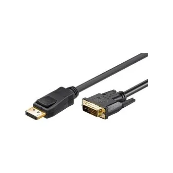 Video kabel Display Port DP - kabel DVI-D (24 pin) Goobay 1m