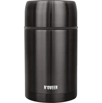 Termoska Termos na jídlo N'oveen 0,8 l černý