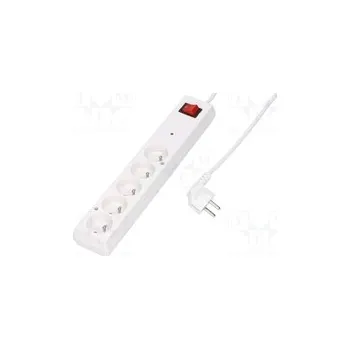 Elektrická zásuvka PS-5P-WH-5