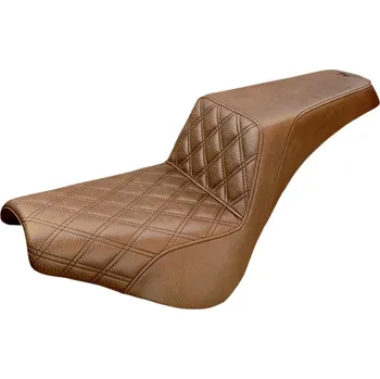 Moto sedlo SEDADLO STEP UP DRVR LS BRWN 818-30-172BR