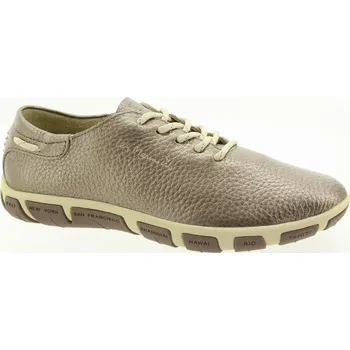 Dámské polobotky TBS Dámské bronzové kožené polobotky JAZARU-K7251-BRONZE-245 Velikost 42