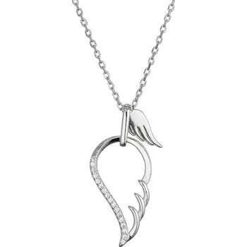 Náhrdelník Stříbrný náhrdelník velké a malé křídlo 12125.1