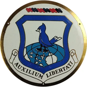 ARMÁDNÍ ORIGINÁL US ARMY Plaketa Letecká základna Thule