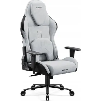 Herní židle Herní křeslo Diablo Chairs X.One Prime látka šedá