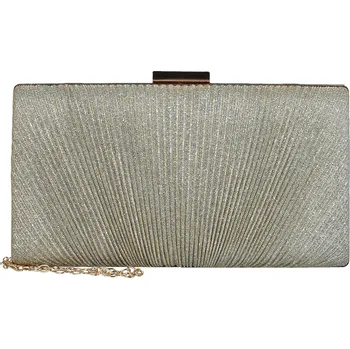 Kabelka Luxusní dámské psaníčko Moon Priscila, zlaté