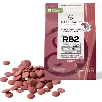 Čokoláda Callebaut Čokoláda RUBY RB2 32,8% 250 g