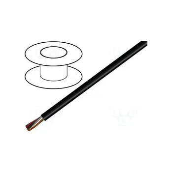 elektrický kabel LIYY-BK-3X0.25