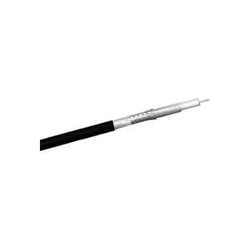 elektrický kabel RG6 Spacetronik DOKA PE 4K Trishield kabel 1 metr