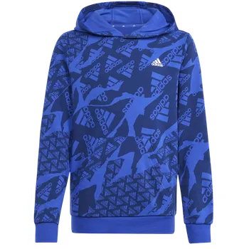 Dámské oblečení Mikina s kapucí adidas Hoody Kids is2555 Velikost XS (123-128 cm)