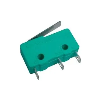 Stavebniny Mikrospínač ON-(ON) 5A s páčkou L=17