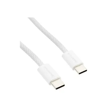 Datový kabel USB-C PD100/240W kabel Spacetronik 2m bílý