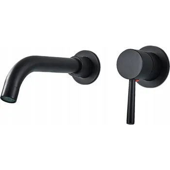 Vodovodní baterie Umyvadlová baterie pod omítku Ari Slim Tube černá