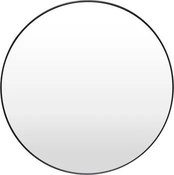 Zrcadlo Černé nástěnné zrcadlo Bonami Essentials Layla, ø 80 cm ID_1455214