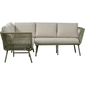 Zahradní sestava WOOOD Claunk sedací souprava Barva: Zelená/Písková