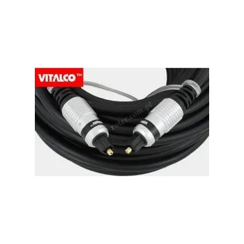 Audio kabel kabel optický TOSLINK-TOSLINK 10m VITALCO
