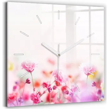 Hodiny Nástěnné hodiny Wallfluent bílé 30 cm