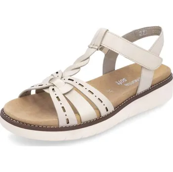 Dámské sandále Rieker Dámské sandály REMONTE D2044-60 béžová S5 37