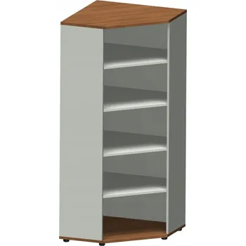 regál Regál Odnowa 80 x 186,7 x 40 cm ořech