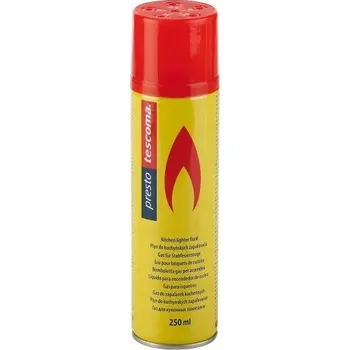 Příslušenství k zapalovači Plyn do kuchyňských zapalovačů PRESTO 250 ml