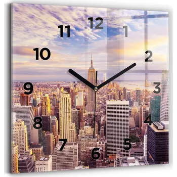 Hodiny Nástěnné hodiny Wallfluent béžové 30 cm