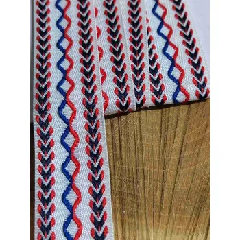 Krajka Prýmek indiánský motiv šíře 25 mm 1,85 m