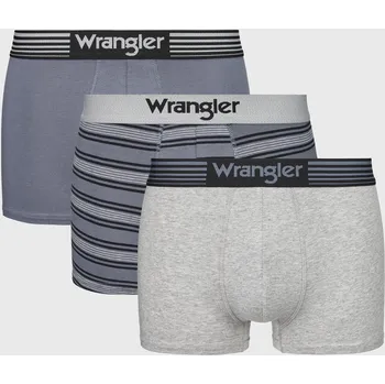 3PACK Bavlněné boxerky Wrangler Jarman