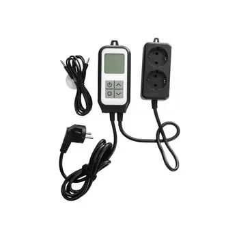 vypínač a zásuvka Dvě zásuvky s teploměrem TUYA SL-PST20 Smart Life