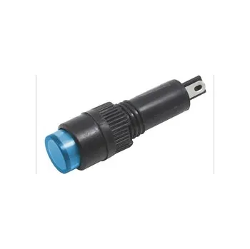 kontrolka 8mm/230V modrá