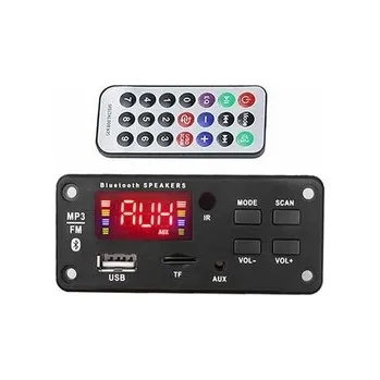 FM transmitter M501B FM rádio, přehrávač MP3 s bluetooth 5.0, dálkové ovládání, napájení 5V