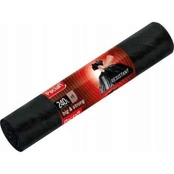 Pytle na odpadky PYTLE NA ODPAD PACLAN SUŤ VELKÉ EXTRA SILNÉ STAVEBNÍ ZAHRADNÍ 240l 5 KS