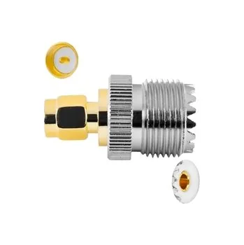 Elektrická zásuvka GSM adaptér UHF zásuvka (UC1. CB) / SMA zástrčka