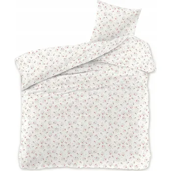 Povlečení Povlečení 140x200 + povlak na polštář 70x80 květiny 2432