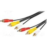 kabel 3xCINCH-3xCINCH, 15m