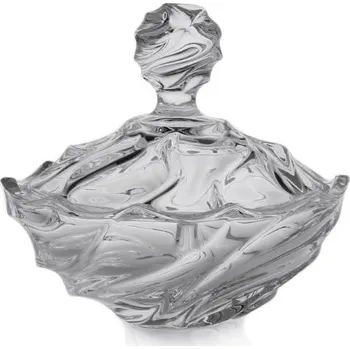 Dóza na potraviny Bohemia Crystal Dóza s víčkem Surf 200mm