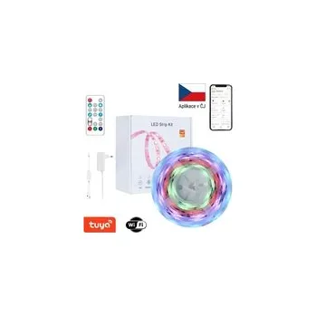 LED osvětlení Smart LED pásek 12V 120LED/m IP65 18W RGB IMMAX NEO 07734L 5m WiFi Tuya