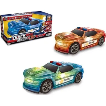 Dětské zboží Wiky Rychlé policejní auto s efekty 25 cm