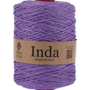 Příze Borgo de Pazzi Inda 43 Šeříková (Špagátová příze Inda 43 Šeříková)