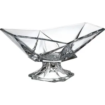 Bohemia Crystal Mísa na noze Origami 335mm