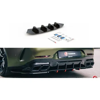 Tuning Maxton Design vložka zadního nárazníku pro Mercedes AMG GT 4 -Door Coupe GT 63, plast ABS bez povrchové úpravy SLEVA 5%