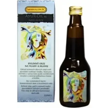 Vlasová regenerace Siddhalepa Ayur oil 25 Neelayadi, 220 ml
