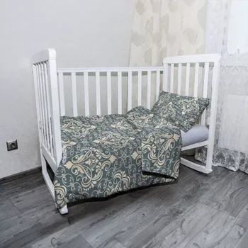 Povlečení Sablio Mikroplyšové povlečení do dětské postýlky Zámecká noblesa - 120x90 / 40x60