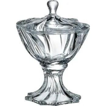 Dóza na potraviny Bohemia Crystal Dóza na noze Neptune 260mm