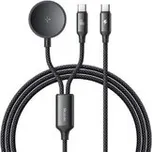 Kabel MCDODO CA-4210 USB-C 1,2m Black + nabíječka na Samsung Watch