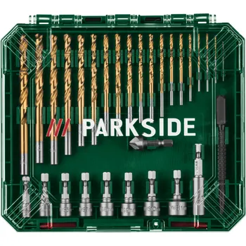 Bit PARKSIDE® Sada vrtáků a bitů, 75dílná
