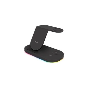 Nabíjecí stanice Qi YENKEE YAC 5310 BK 3v1 pro Samsung