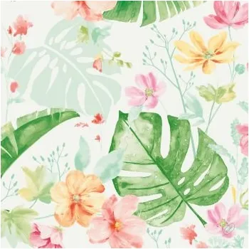 Papírový ubrousek Ubrousek 40 x 40 cm 4vrstvý Classic Tropical Garden (50&nbsp;ks)