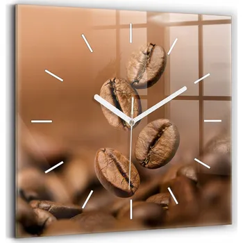 Hodiny Nástěnné hodiny Wallfluent hnědé 30 cm