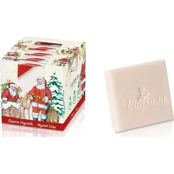 Mýdlo Florinda, Itálie Florinda - Balení pěti vánočních mýdel 25 g Limone Barva: jako na obrázku