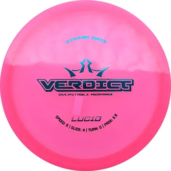 Disc golf Dynamic Discs Verdict Lucid (discgolf) (Speed: 5 Glide: 4 Turn: 0 Fade: 3,5)