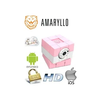 Bezpečnostní kamera Kamera AMARYLLO iBabi Plus, růžová